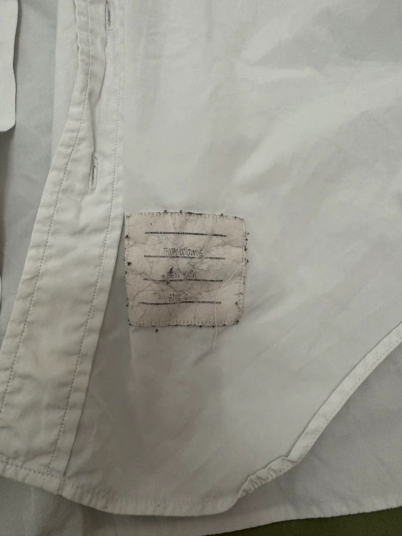 Thom Browne Thom Browne White shirt Size US XS / EU 42 / 0 - 2 Thumbnail