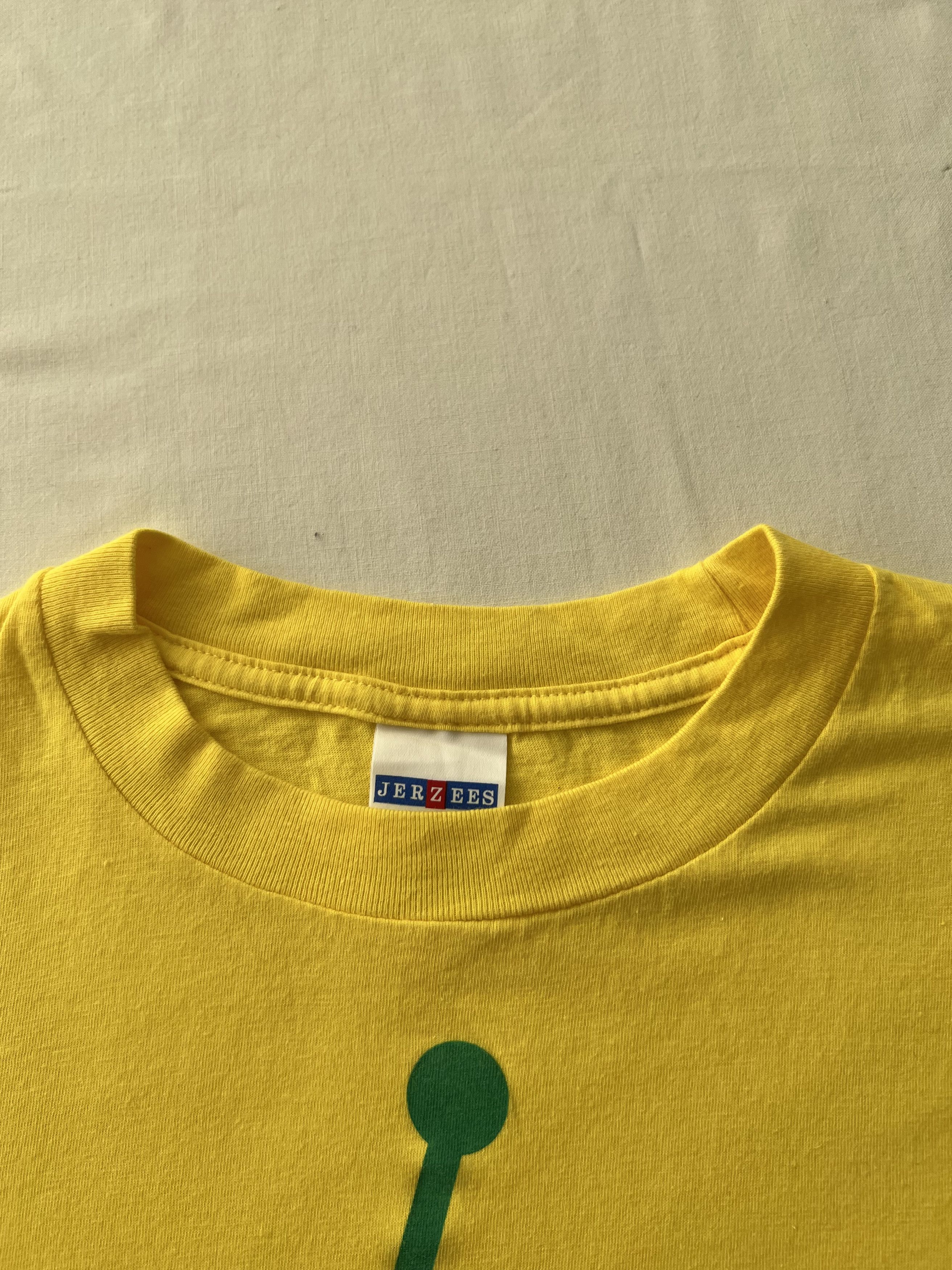 Cartoon Network Vintage 1998 A Bugs Life Movie Pixar Disney Promo Yellow Tee Size US L / EU 52-54 / 3 - 9 Thumbnail