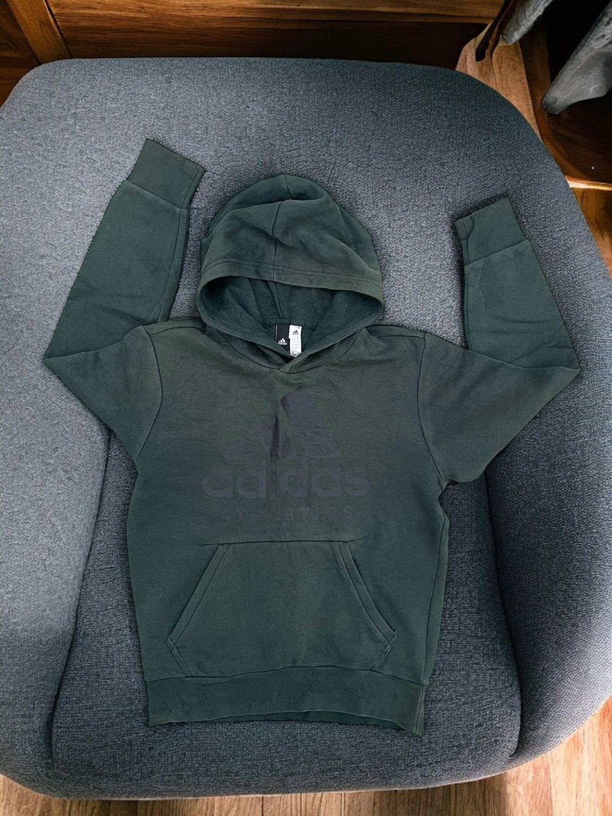 Adidas Adidas Athletics Hooded Sweatshirt Size US M / EU 48-50 / 2 - 1 Thumbnail