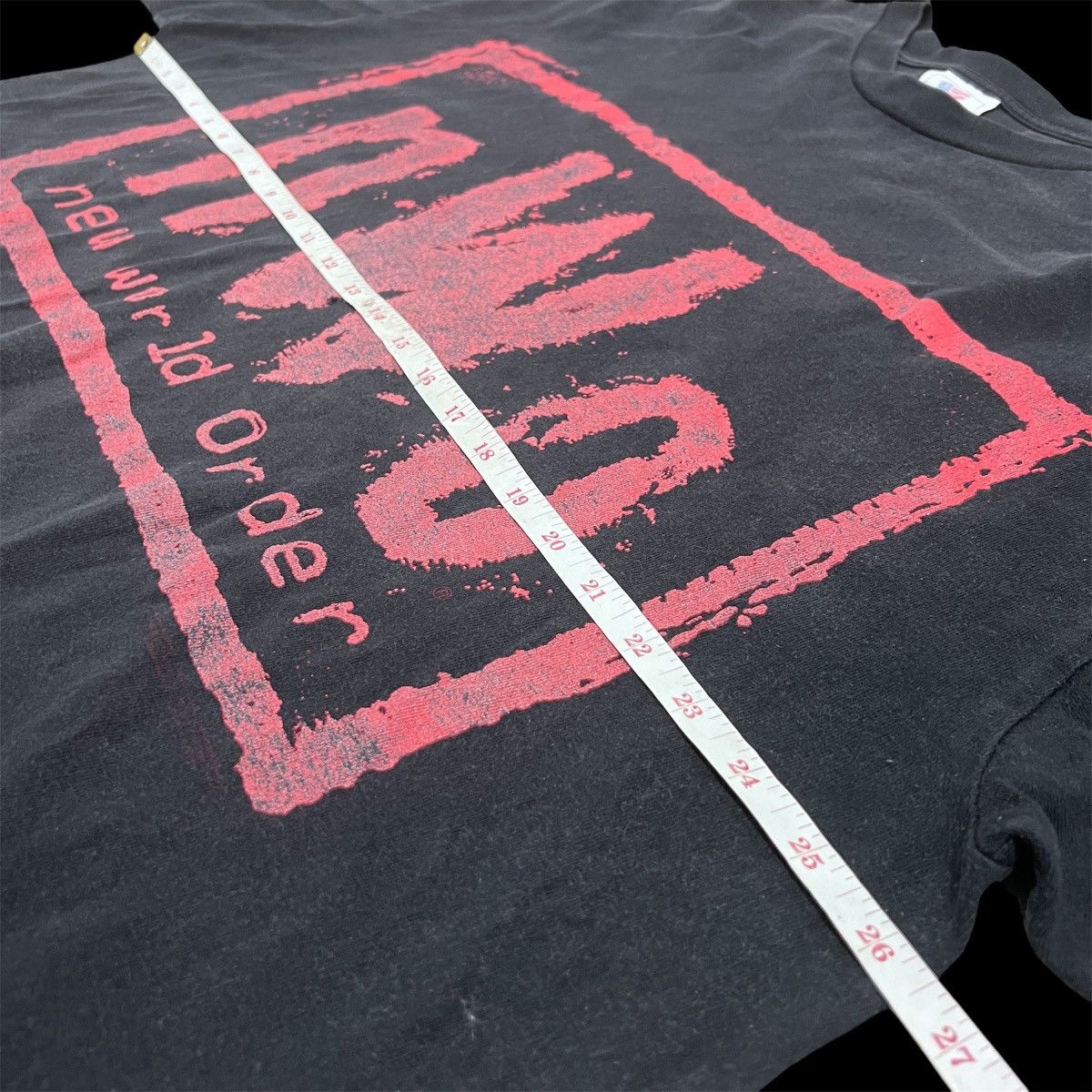 Vintage Vintage 90s NWO wrestling Promo Tee Faded 3XL Oversized Size US XXL / EU 58 / 5 - 8 Thumbnail