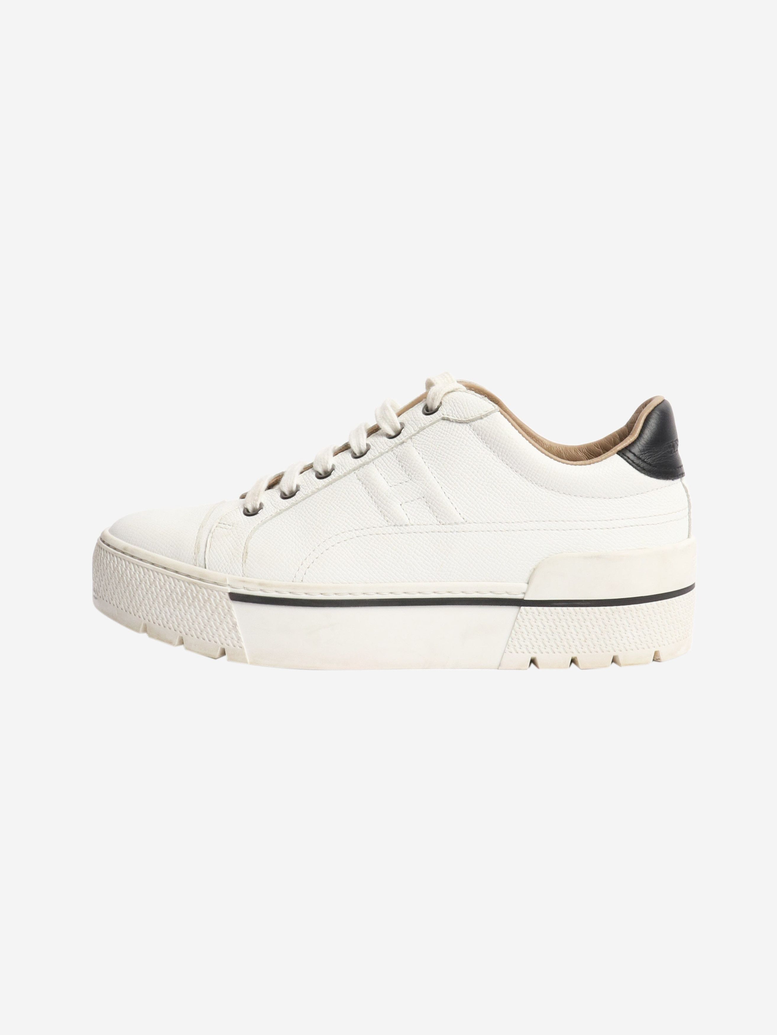 Other White leather trainers - EU 38 Size US 7 / IT 37 - 1 Thumbnail