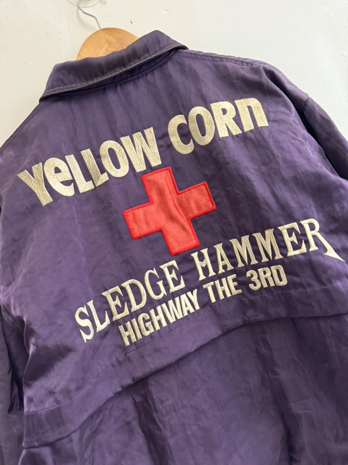 YELLOW CORN 90s Yellow Corn Sledge Hammer Highway Magician Tokyo purple Size US XL / EU 56 / 4 - 16 Thumbnail