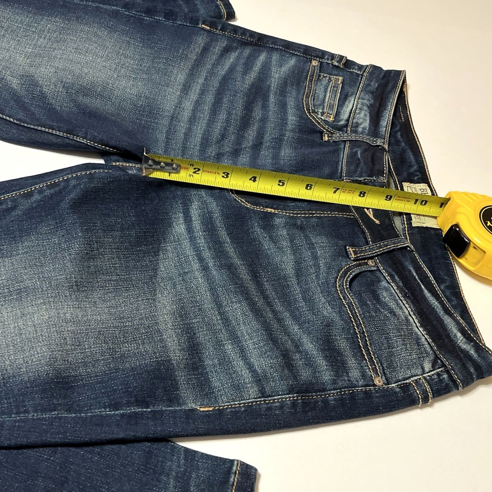 BKE BKE Payton Skinny Stretch Mid Rise Dark Wash Jeans Women’s 30x31.5 Regular Denim Cotton Polyester Spandex 5-Pocket Size 30" / US 8 / IT 44 - 4 Thumbnail
