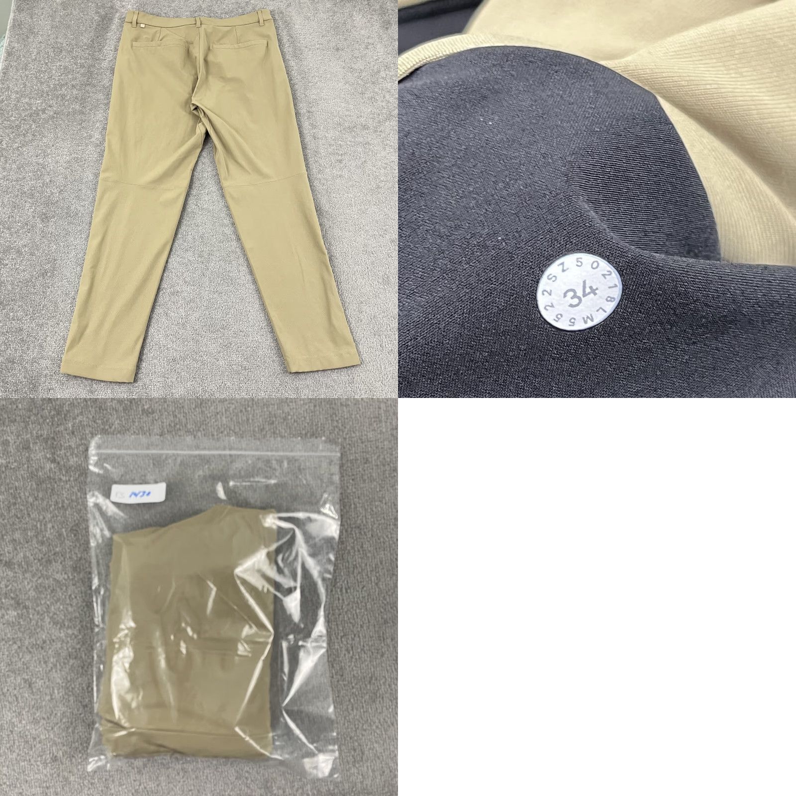 Lululemon Lululemon Commission Pants Mens 34x29 Slim Fit Golf Travel Business Chino Size US 34 / EU 50 - 8 Thumbnail