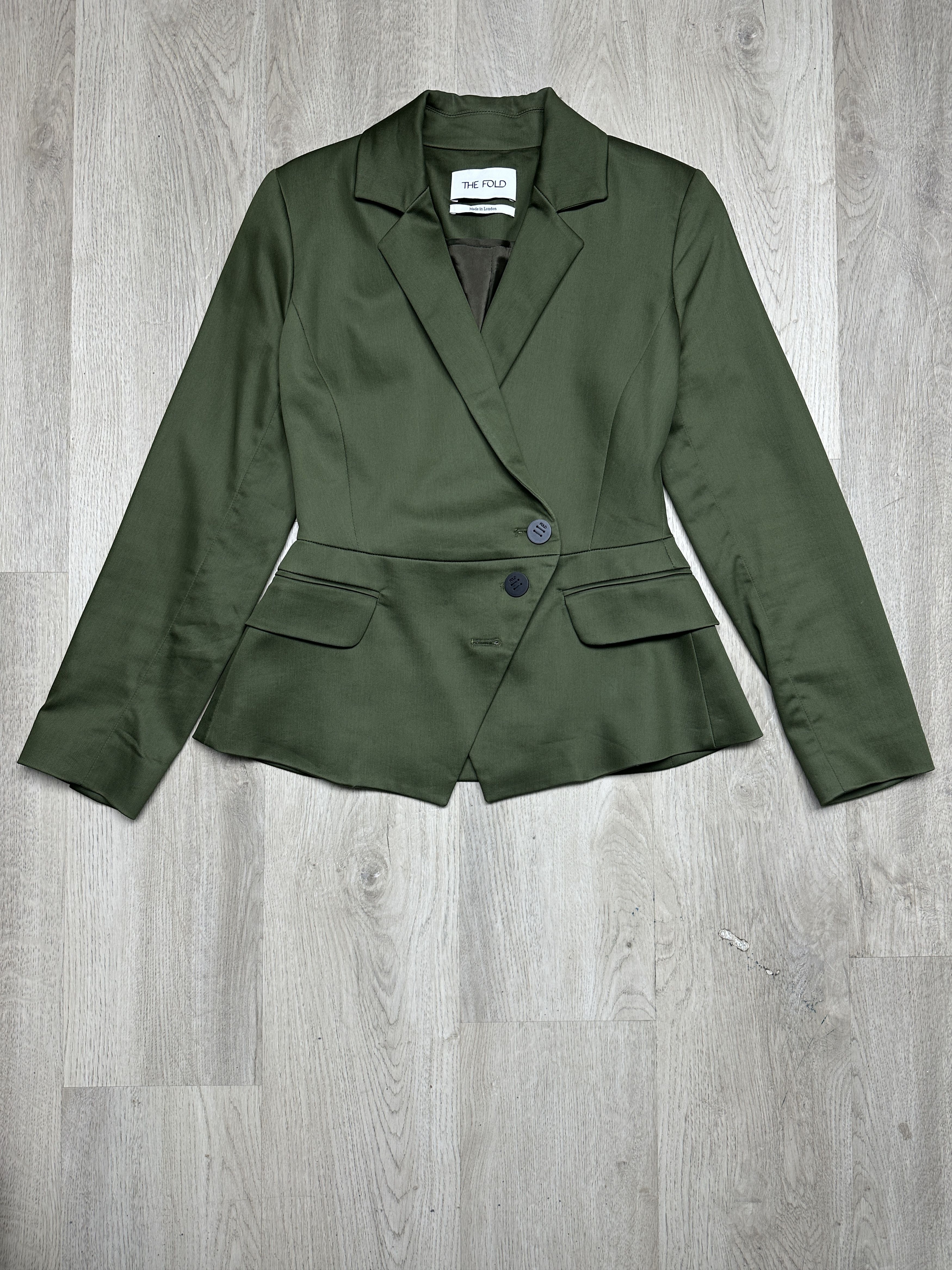 Other The Fold Womens 2 Piece Suit Blazer + Pants Size M / US 6-8 / IT 42-44 - 2 Thumbnail