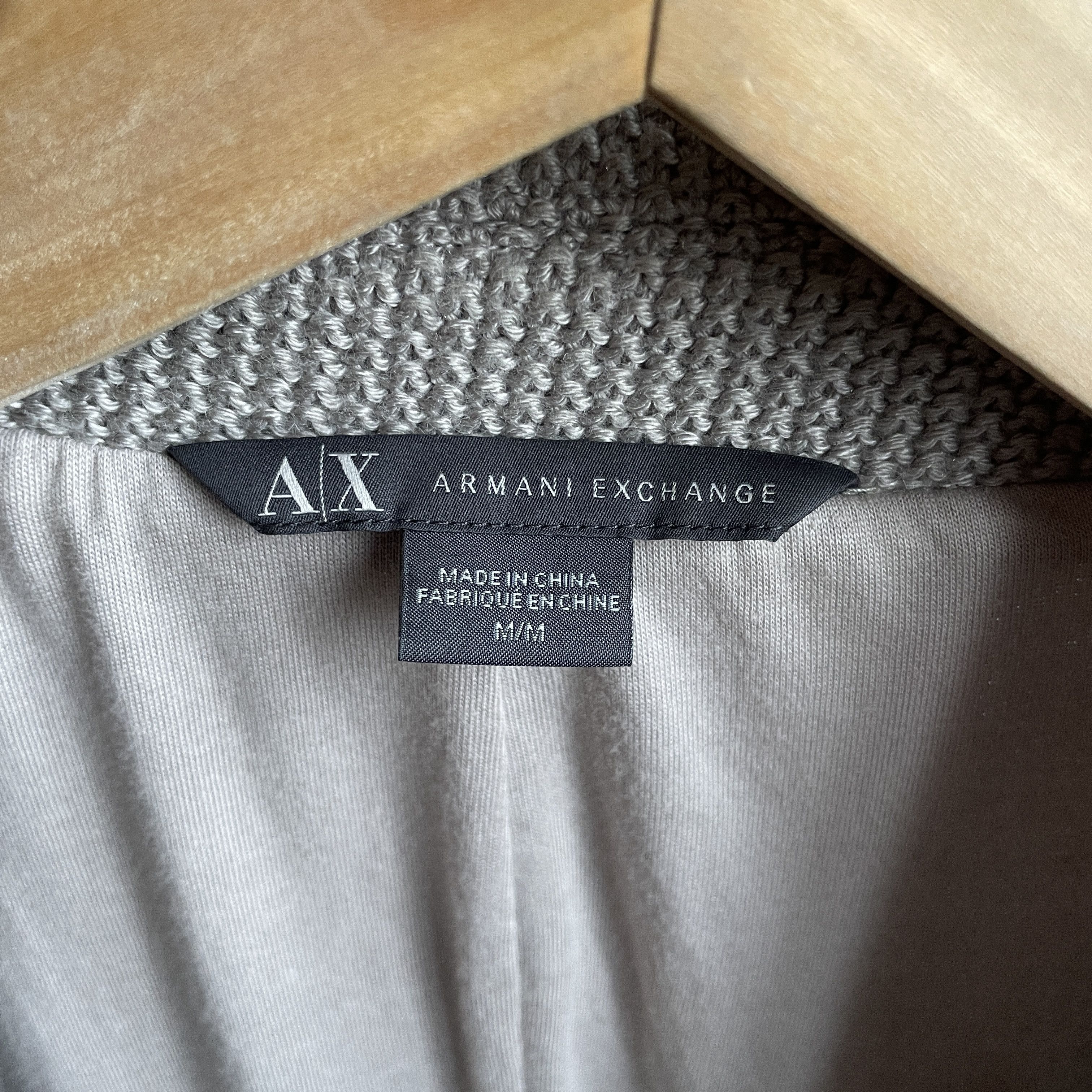 Armani Exchange Armani Exchange Z Holiday 2012 Knitted Acrylic Blazer Size 40R - 11 Thumbnail