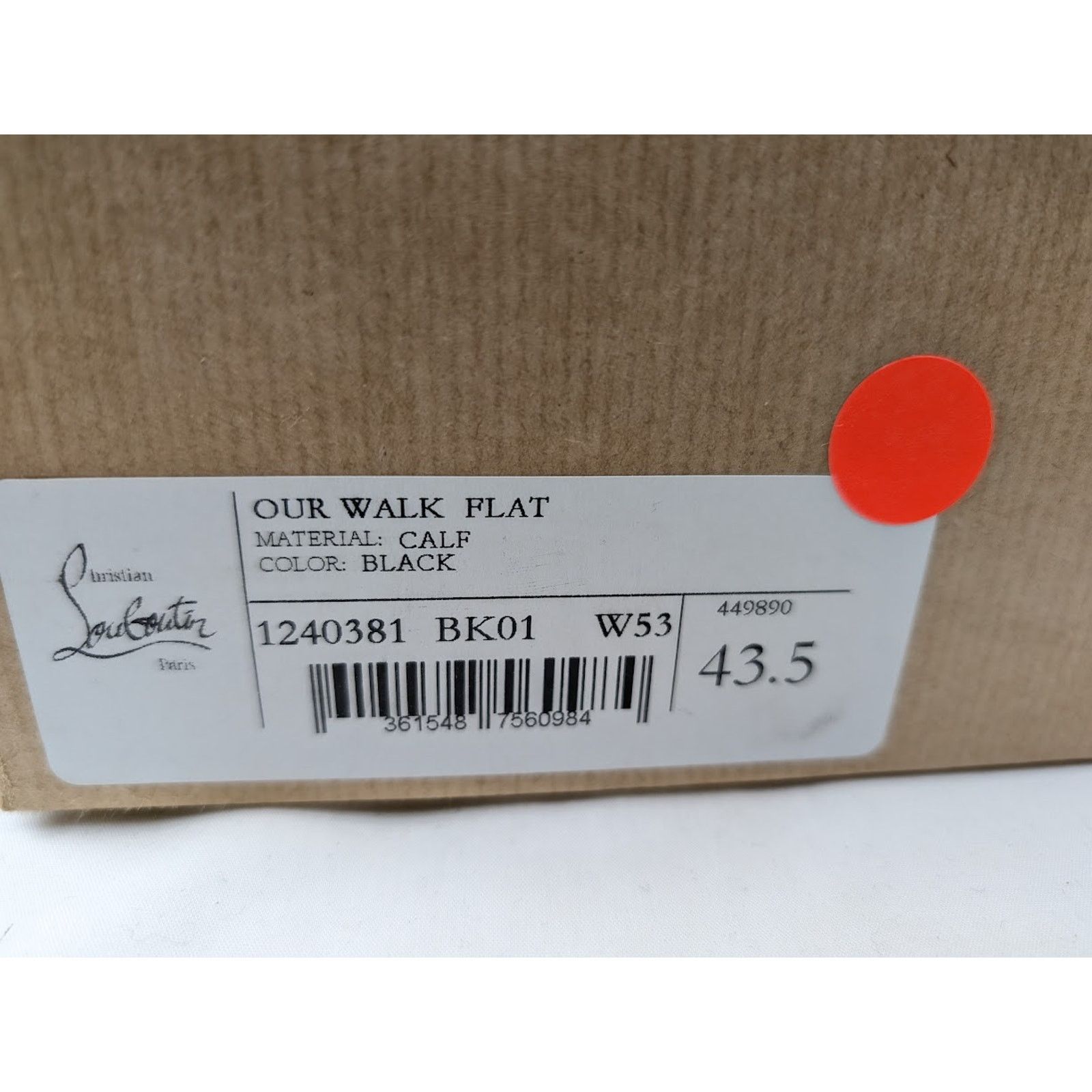 Christian Louboutin o1rshd1 Our Walk Flat Boots in Black Size US 10.5 / EU 43-44 - 21 Thumbnail