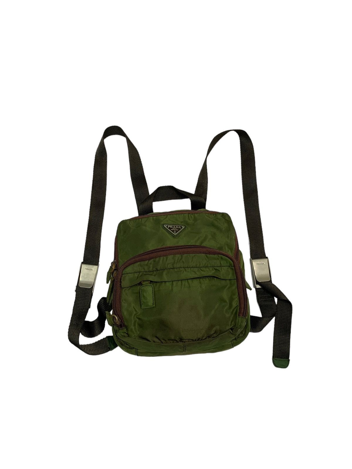 Prada 🔥VTG PRADA TESSUTO NYLON BAGPACKS SMALL Size ONE SIZE - 2 Thumbnail