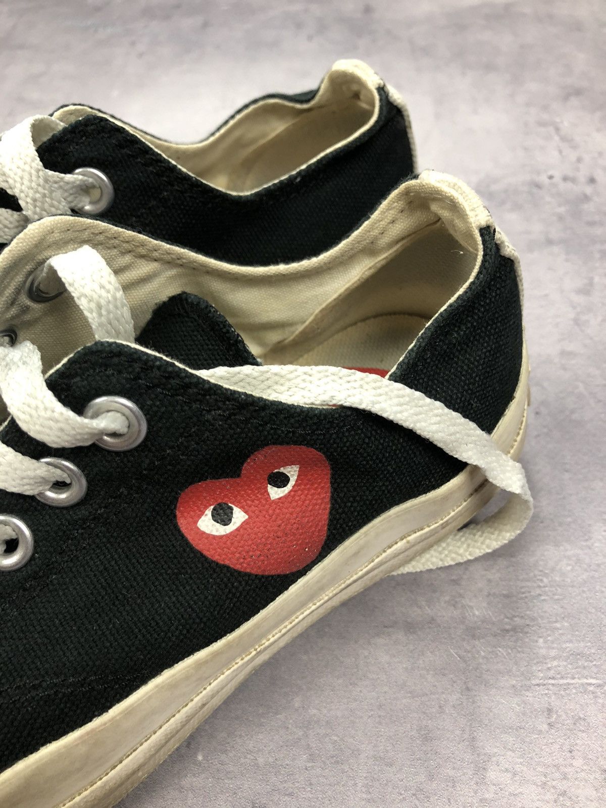 Comme des Garcons × Converse converse Chuck Taylor play comme des garcons Low Shoes Size US 6.5 / IT 36.5 - 3 Thumbnail
