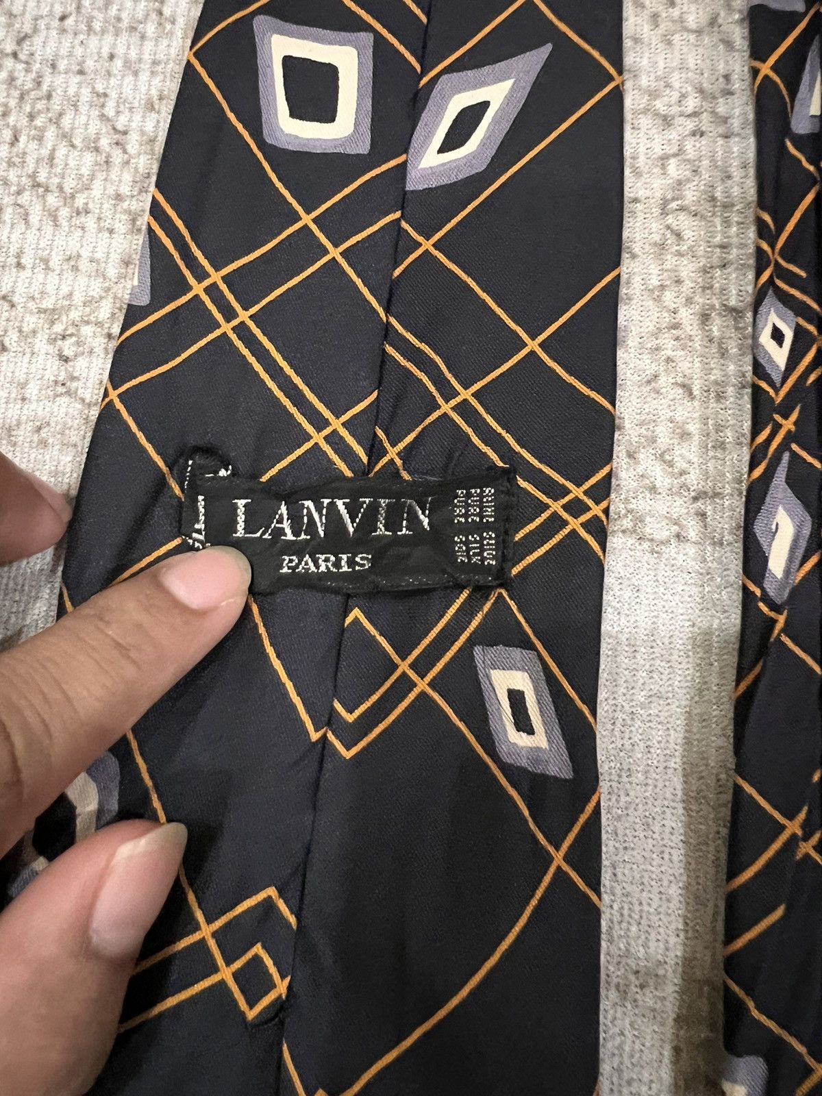 lanvin paris tie