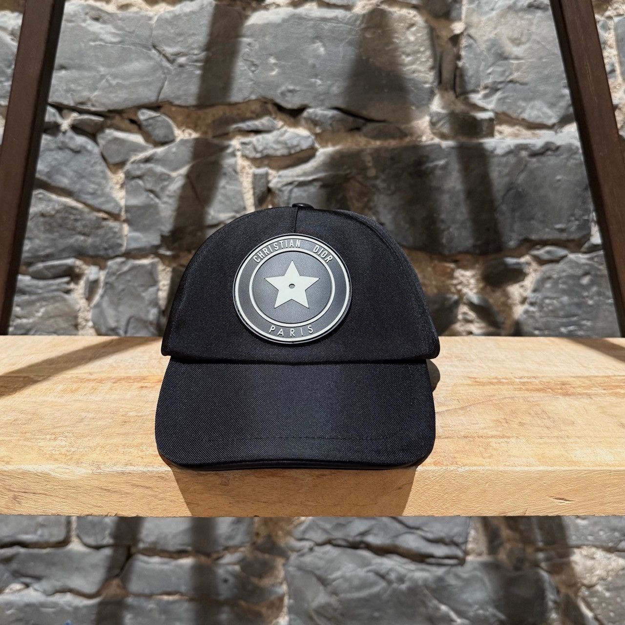 Dior Dior Black D-Player Star Logo Baseball Cap - 58 cm Size ONE SIZE - 4 Thumbnail