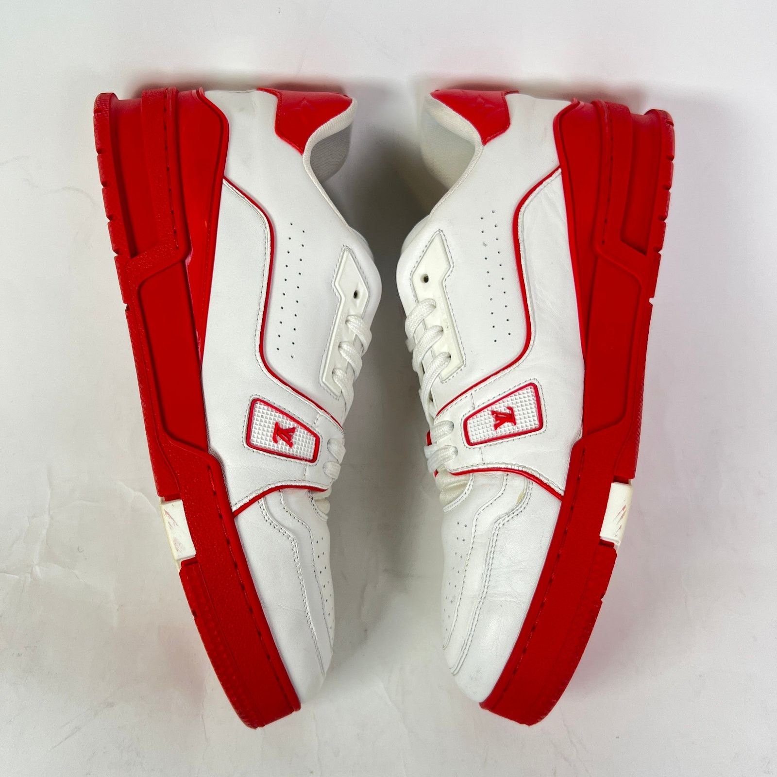 Louis Vuitton Louis Vuitton Signature Low-Top LV Trainer Size US 8 / EU 41 - 6 Thumbnail