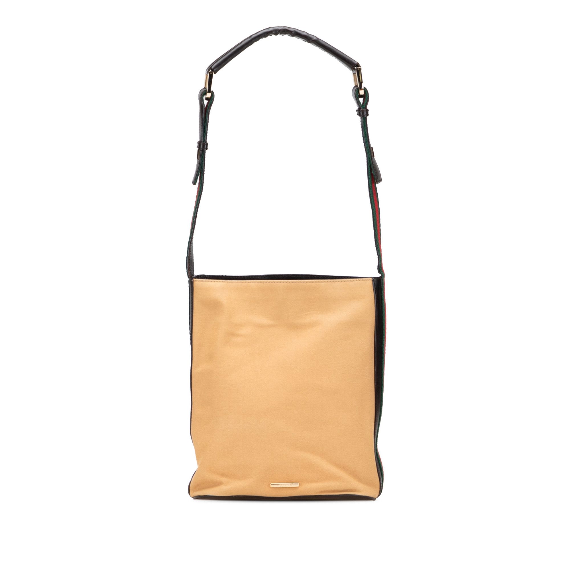 Gucci Gucci Canvas Web Shoulder Bag Size ONE SIZE - 1 Thumbnail