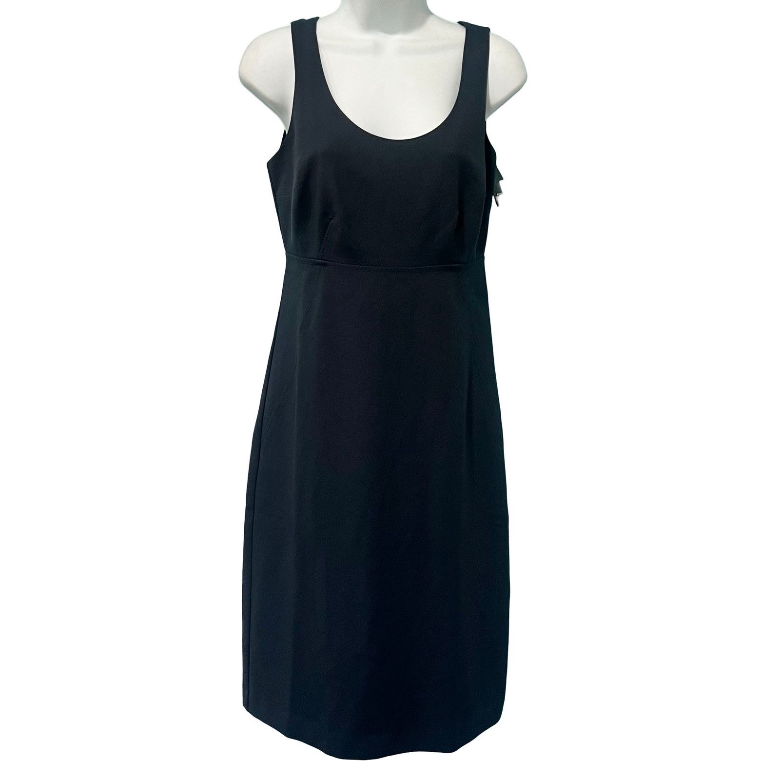 Club Monaco Womens size 2 on sale dress navy blue back button vent