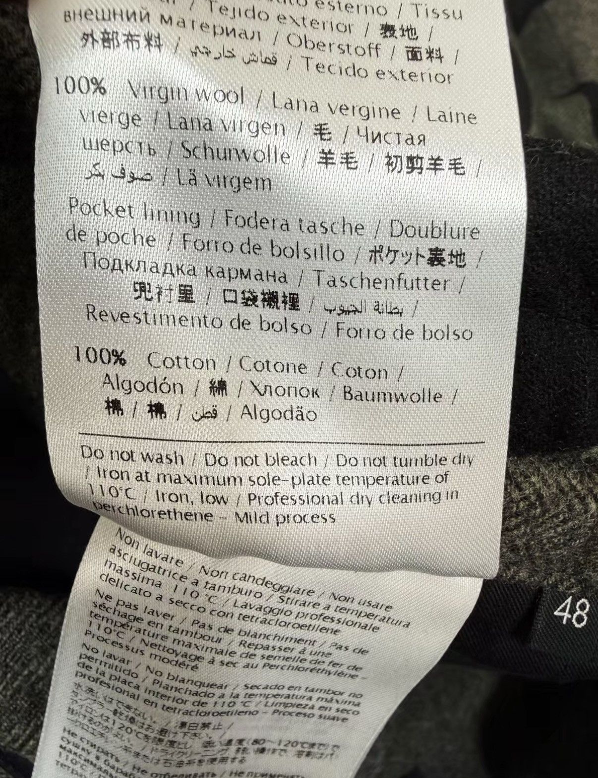 Valentino VALENTINO Wool Drawstring Casual Pants J30 Size US 36 / EU 52 - 7 Thumbnail