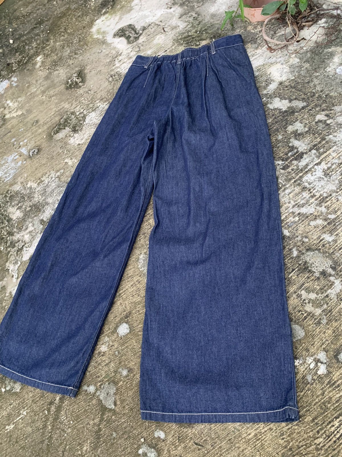 GU × Undercover Steal 🔥 Gu baggy jeans stretchable waist 30”-34” Size 33" - 10 Thumbnail