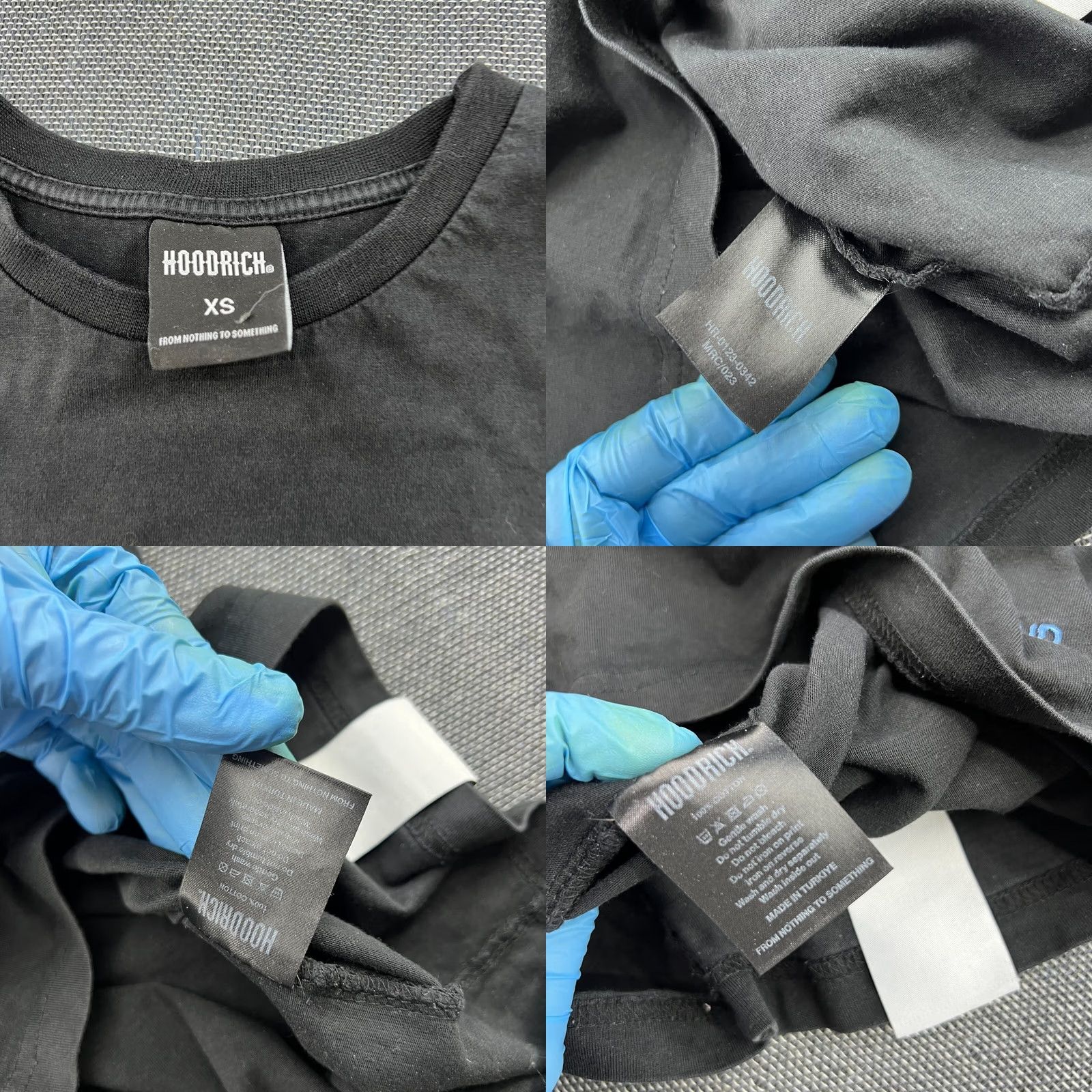 Hoodrich Hoodrich Flight Shirt Mens XS Black White Tee Short Sleeves Size US XS / EU 42 / 0 - 8 Thumbnail