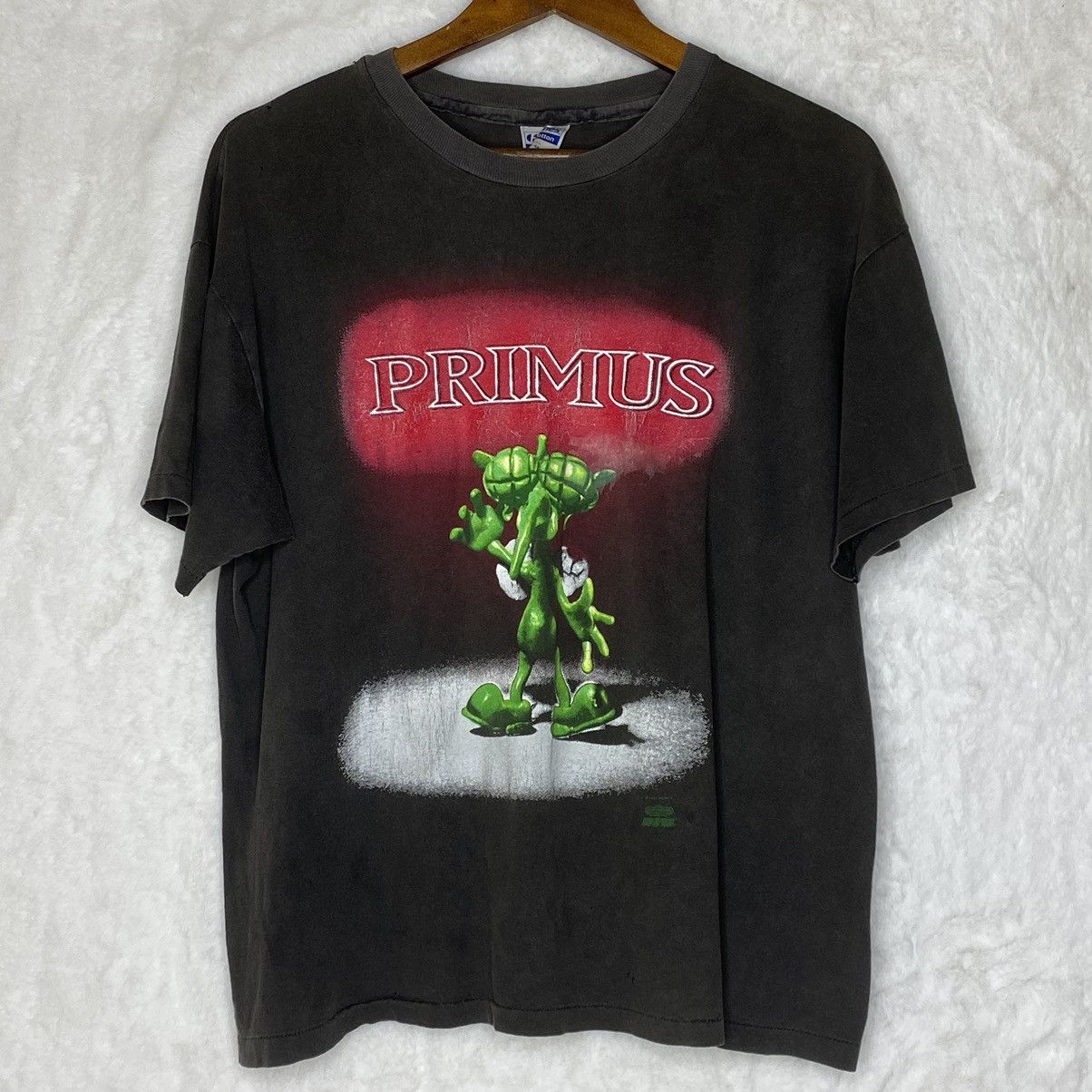 Vintage Vintage 90s Primus Miscellaneous Debris Band T Shirt Size US XL / EU 56 / 4 - 1 Thumbnail