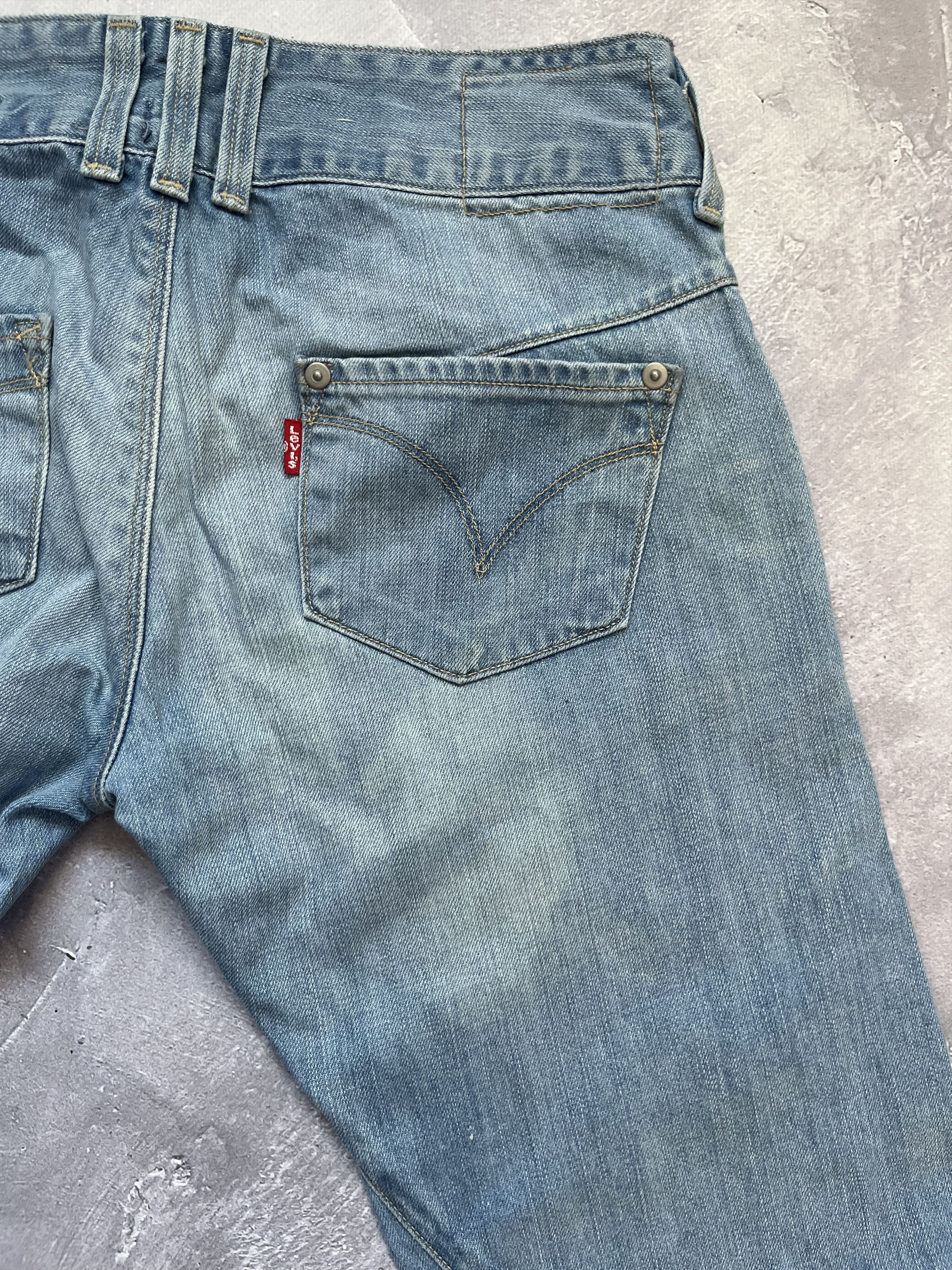 Engineered Garments × Levi's LEVI'S ENGINEERED JEANS TWISTED LEG VINTAGE Y2K DENIM PANTS Size 29" - 12 Thumbnail