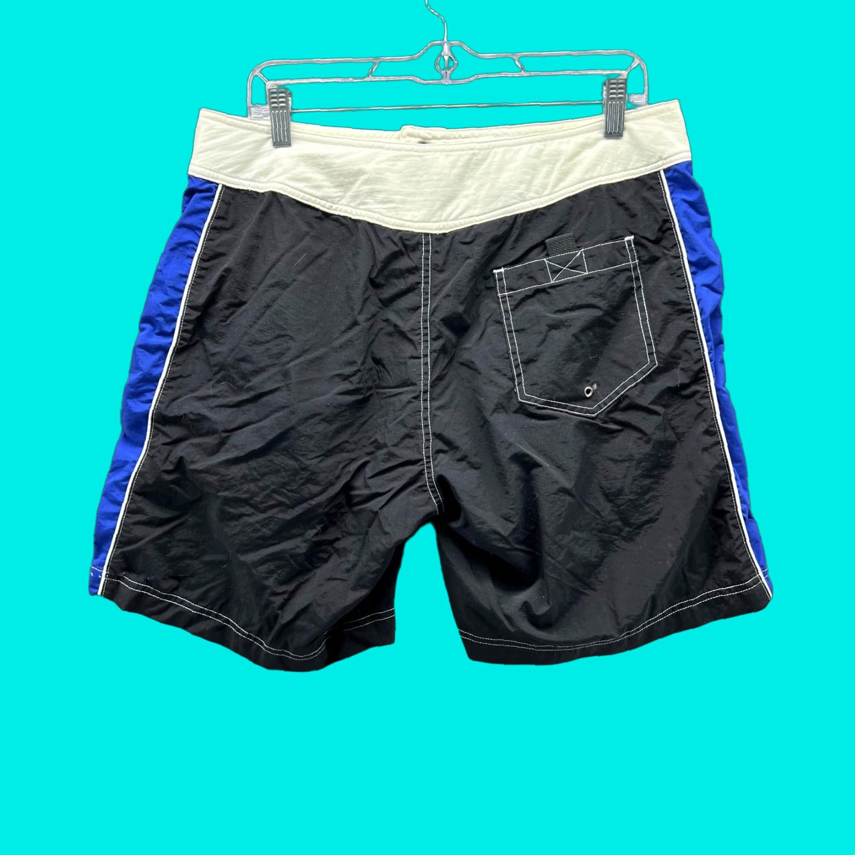 Polo Ralph Lauren VINTAGE Ralph Lauren Sport Shorts Men 32 Black Swim Bottom Lined Trunks Size US 32 / EU 48 - 1 Thumbnail