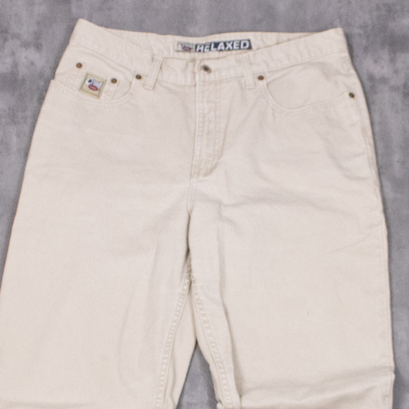 Vintage Curl Girl Relax Fit Baggy Wide Legged Denim Jean's Pant's Size US 34 / EU 50 - 5 Thumbnail