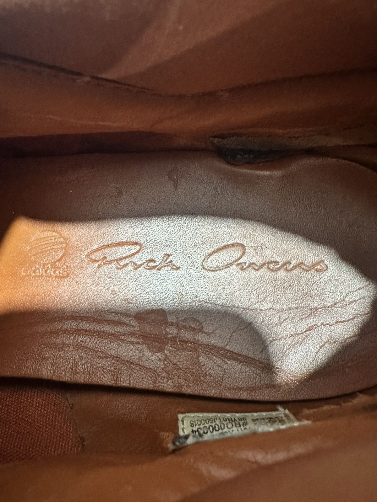 Adidas × Rick Owens ADIDAS X RICK OWENS RUNNER Fox Orange Size US 9.5 / EU 42-43 - 7 Thumbnail