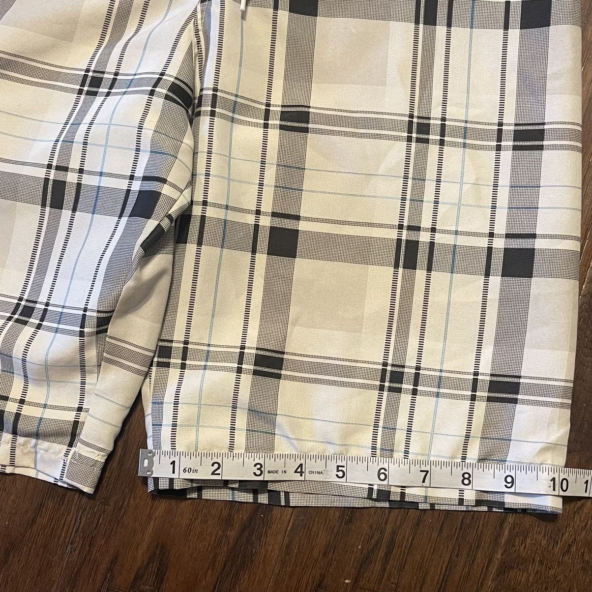 Carbon Carbon Plaid Cargo Swim Board Shorts Pockets Size US 28 / EU 44 - 6 Thumbnail