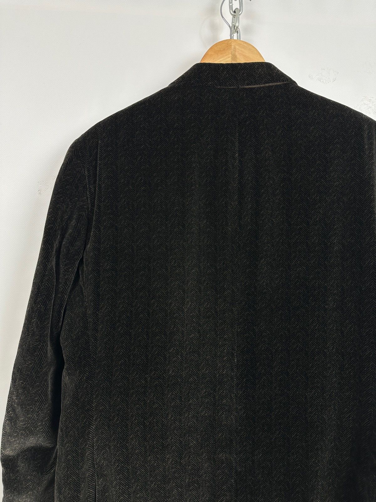Caruso Raffaele Caruso Sartoria Parma Herringbone Handmade Blazer Size US L / EU 52-54 / 3 - 16 Thumbnail