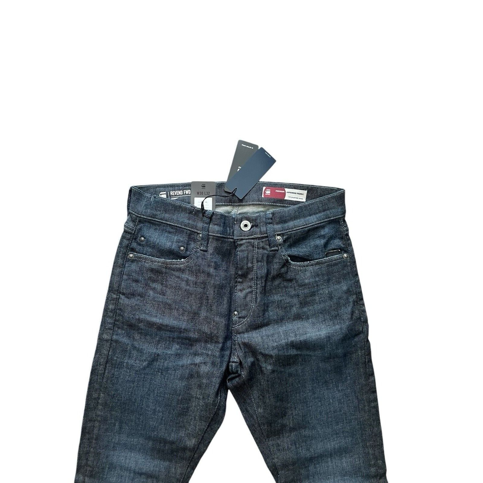 G-Star G-Star Raw Mens Skinny Jeans Denim Dark Blue Size 30/32 Size US 30 / EU 46 - 5 Thumbnail