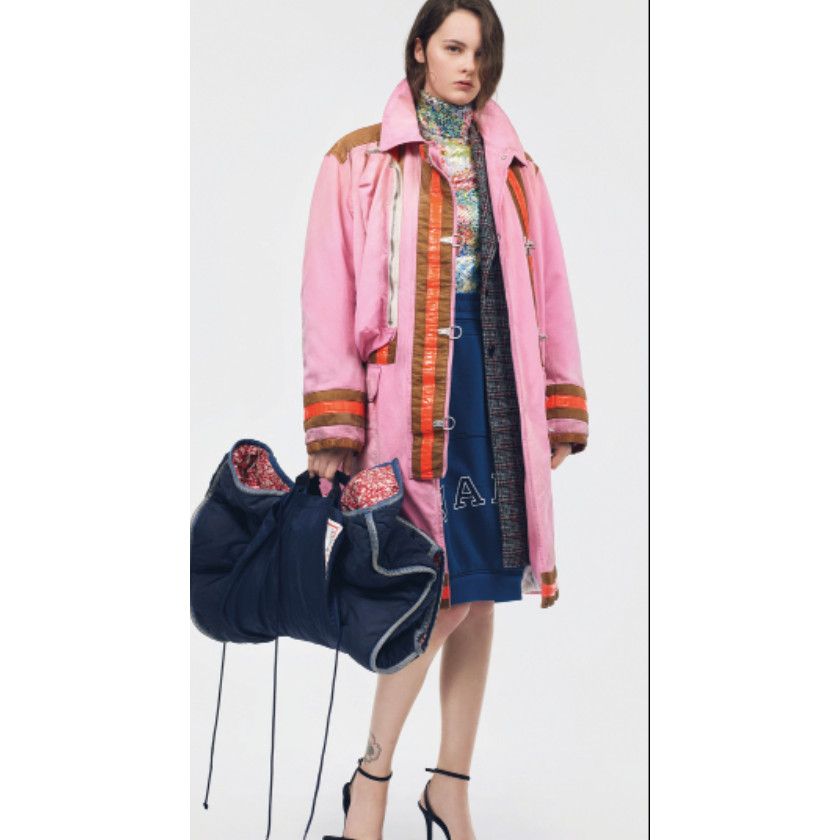 Raf Simons Raf Simons x Calvin Klein 205W39NYC 'Yale' Logo Skirt Size 30" / US 8 / IT 44 - 2 Thumbnail