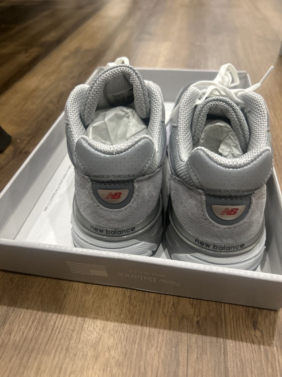 New Balance New Balance 990v4 Grey Size US 7 / EU 40 - 4 Thumbnail