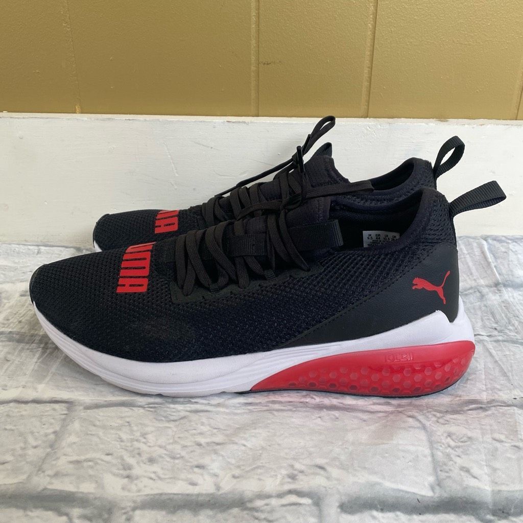 Puma Puma men 9.5 tie up running shoes black & red Size US 9.5 / EU 42-43 - 1 Thumbnail