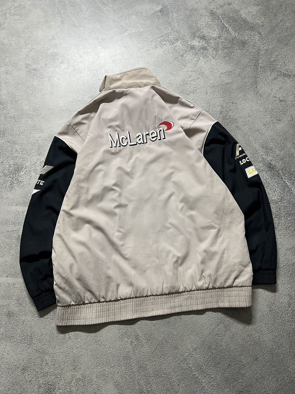 Mercedes-Benz Vintage Y2k Mercedes Benz McLaren Warsteiner Racing Bomber Size US S / EU 44-46 / 1 - 11 Thumbnail