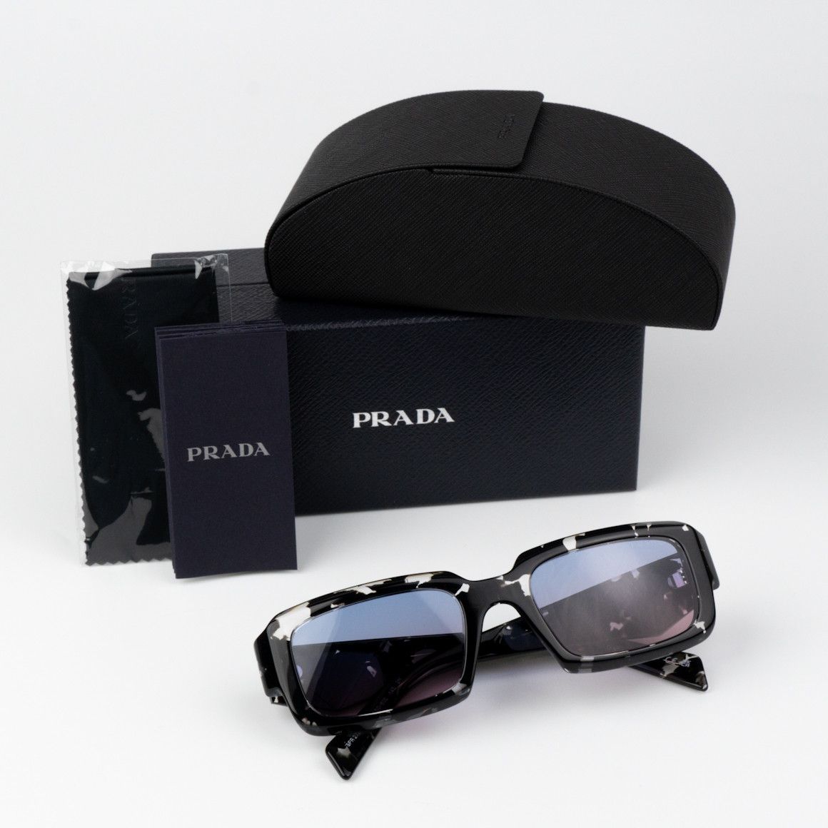 Prada NEW Prada PR27ZS 15O60E Square Unisex Sunglasses 0PR 27ZS Size ONE SIZE - 9 Thumbnail