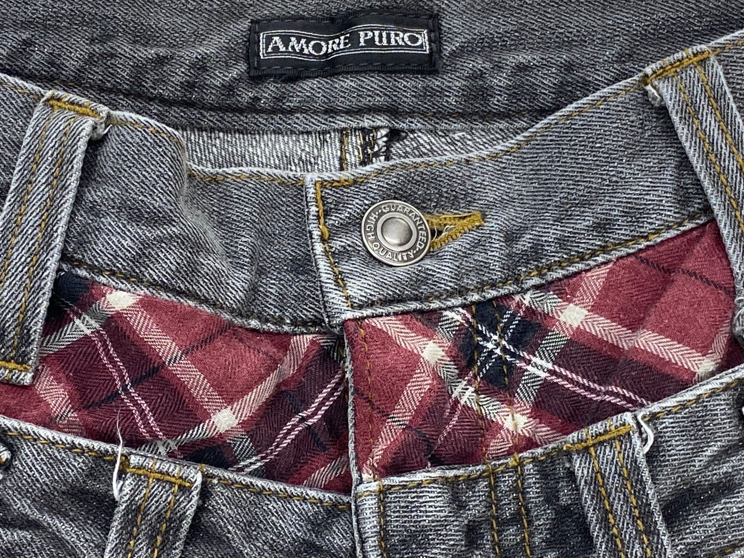 Japanese Brand Amore Puro Denim Jeans Double Waist Japanese Brand Jeans Size US 28 / EU 44 - 9 Thumbnail