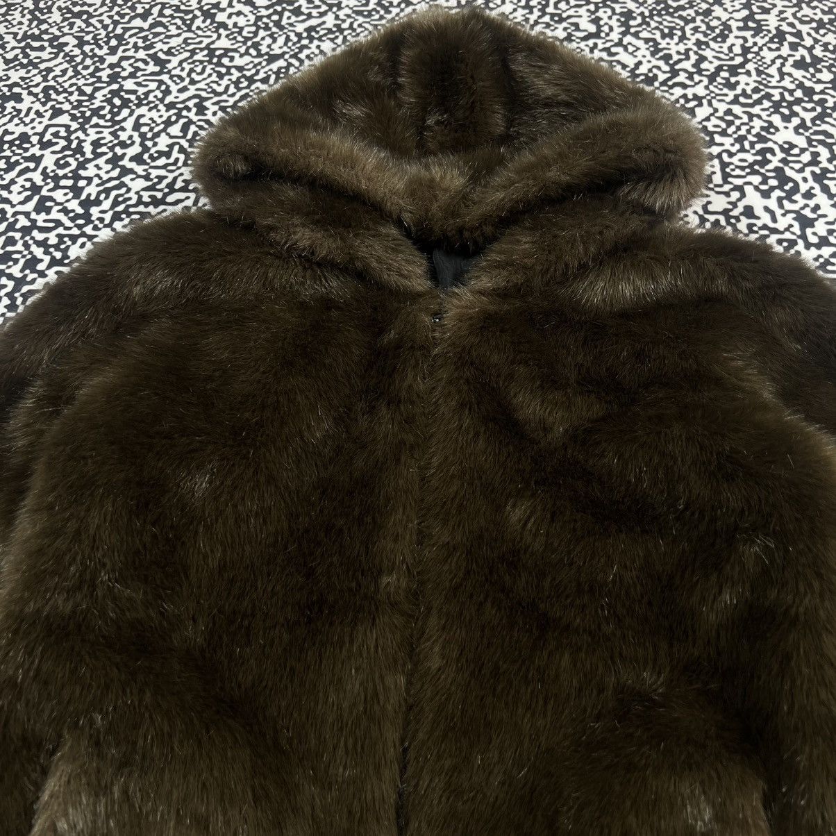 Vintage Vintage Y2K Japanese Style Faux Fur Retro Bomber Jacket Size XS / US 0-2 / IT 36-38 - 7 Thumbnail