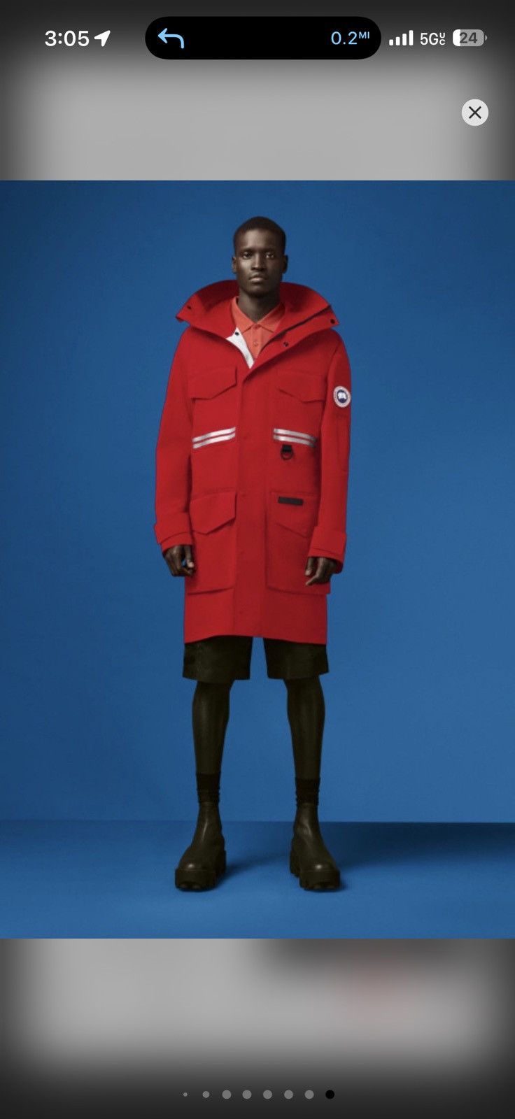 ANGEL CHEN × Canada Goose Canada Goose Morgan Rain Jacket Angel Size Medium Size US M / EU 48-50 / 2 - 14 Thumbnail