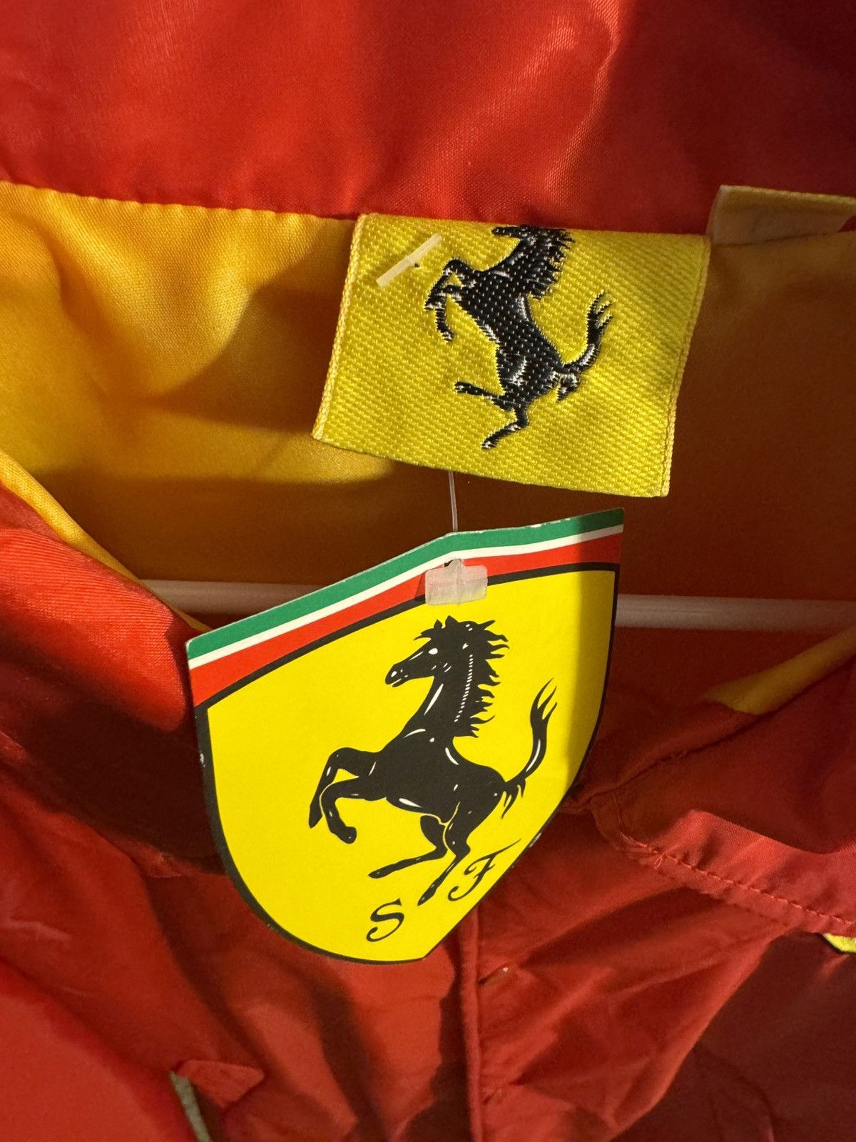 Ferrari × Vintage 1995 Ferrari Coach Jacket w/ Original Tag | Nice
