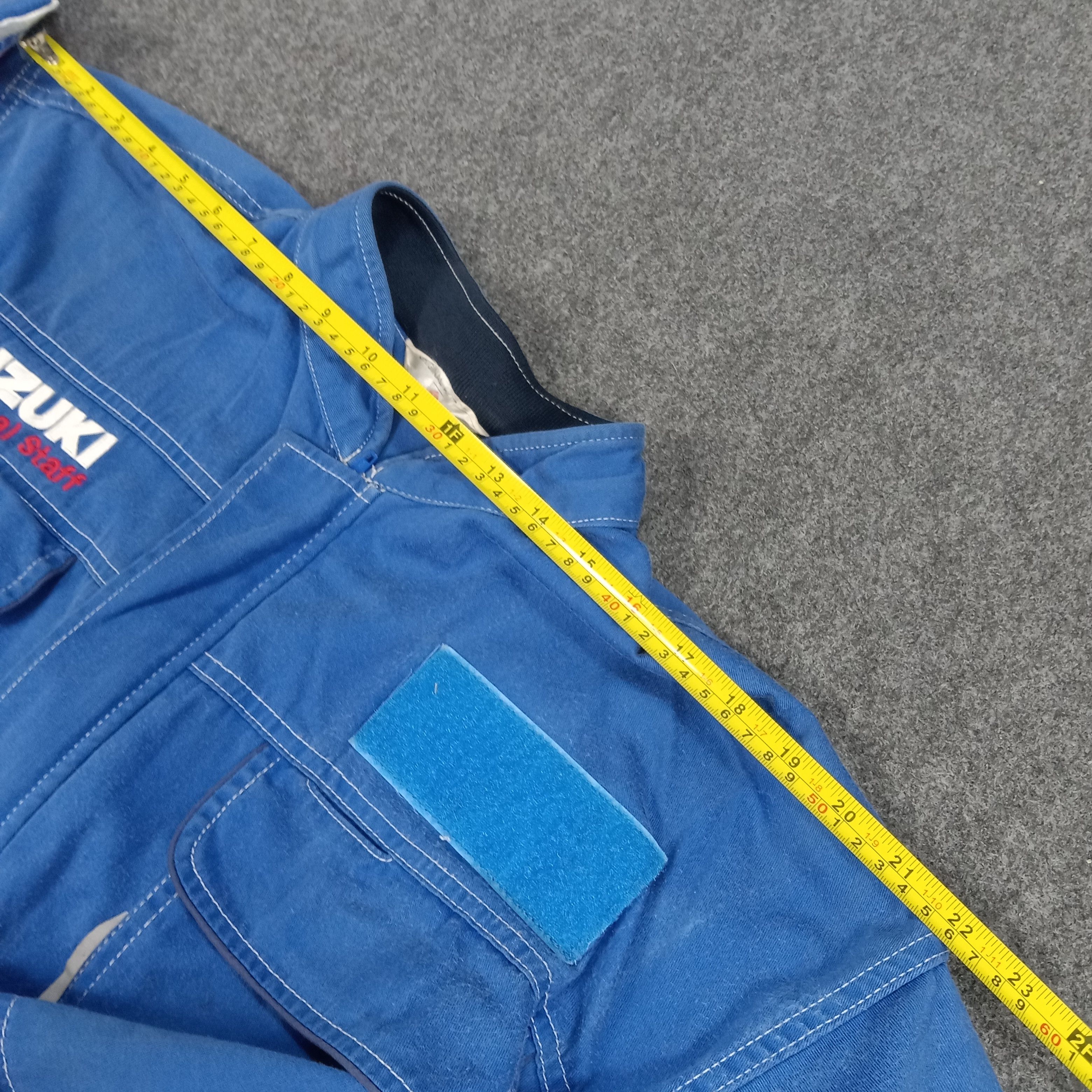 Japanese Brand × Vintage SUZUKI Japanese Racing Team Coverall Jacket Size US L / EU 52-54 / 3 - 12 Thumbnail