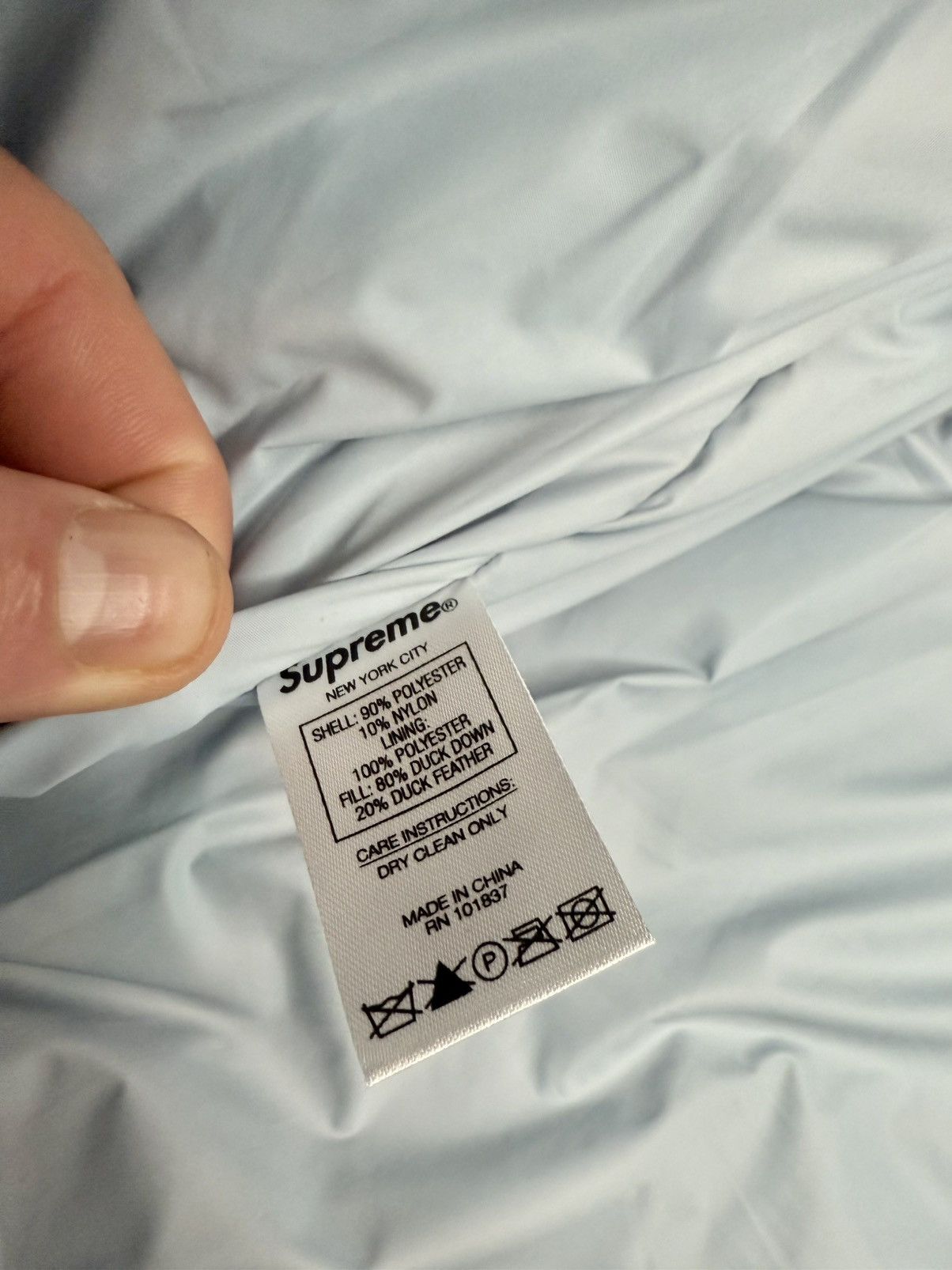 Supreme Supreme Bonded Logo Down Jacket Size US M / EU 48-50 / 2 - 8 Thumbnail