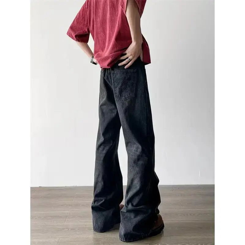 Japanese Brand Retro wide leg slightly flared jeans Size US 32 / EU 48 - 4 Thumbnail