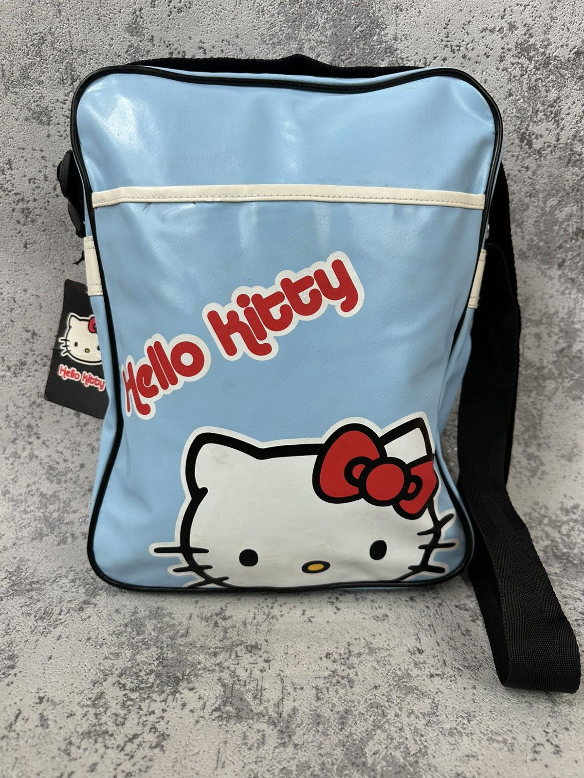 Japanese Brand Vintage Hello Kitty Blue Shoulder Bag Rare Sanrio Japan Size ONE SIZE - 1 Thumbnail