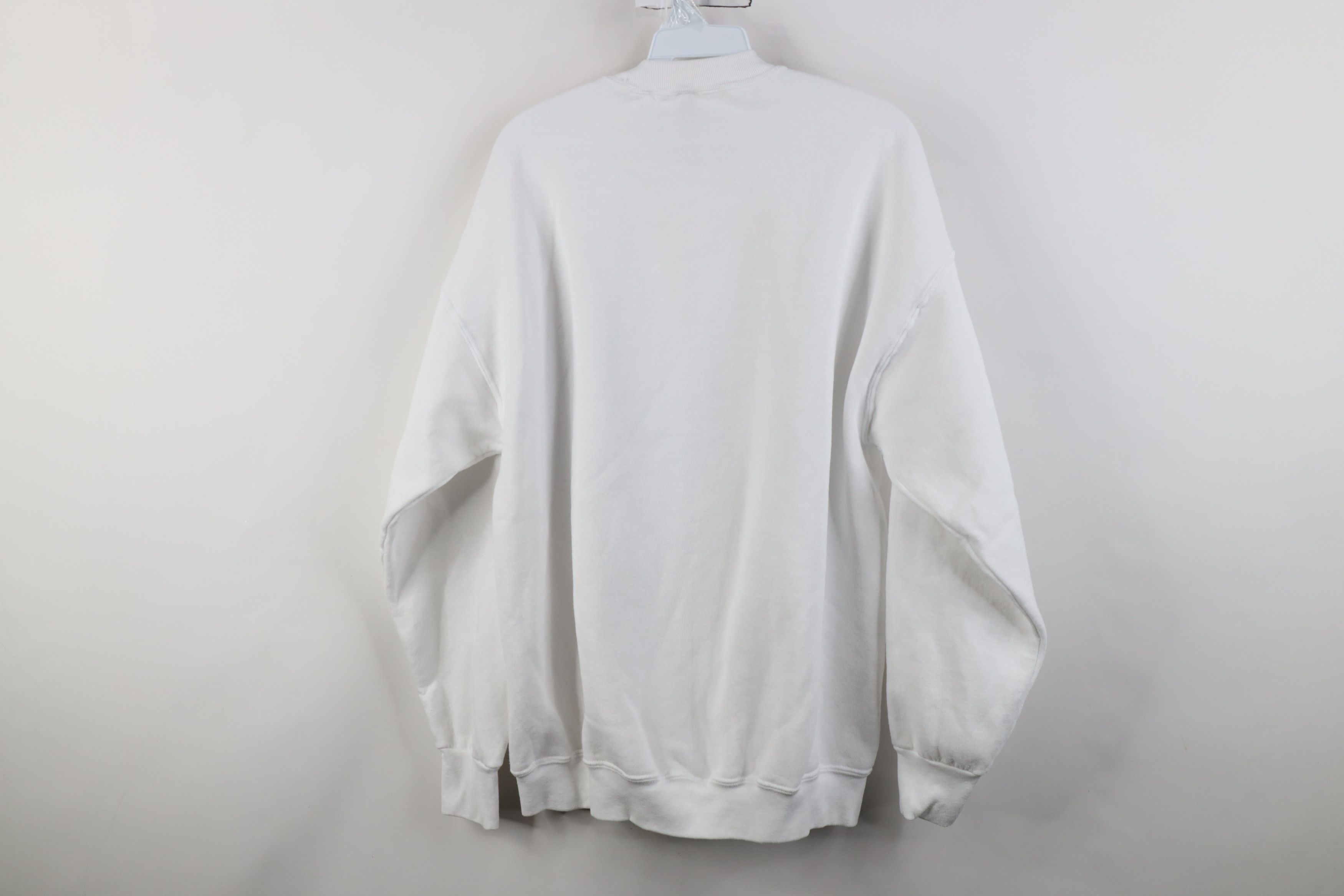 Vintage Vintage 90s Country Farmhouse Pigs Crewneck Sweatshirt White Size L / US 10 / IT 46 - 9 Thumbnail