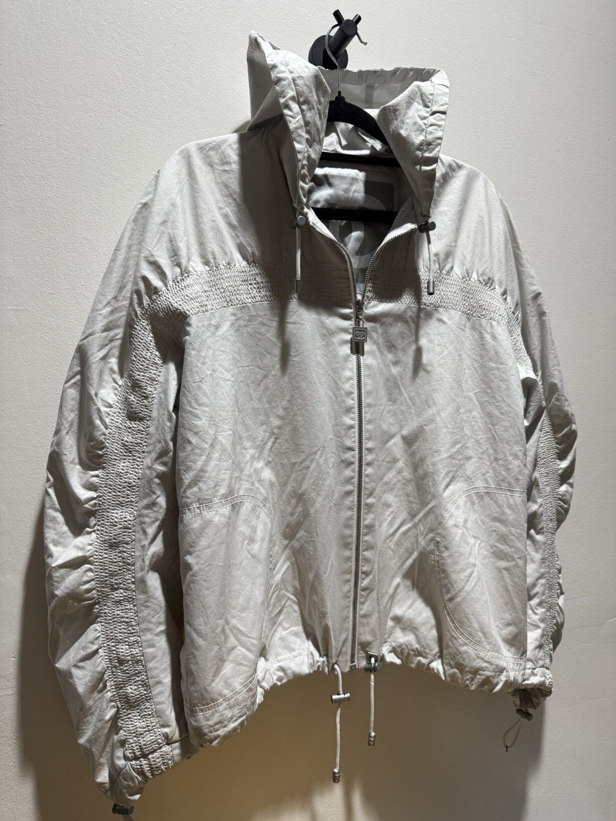 Chanel Chanel Sport 2000s Archive Windbreaker CC Logo Jacket Size US M / EU 48-50 / 2 - 1 Thumbnail