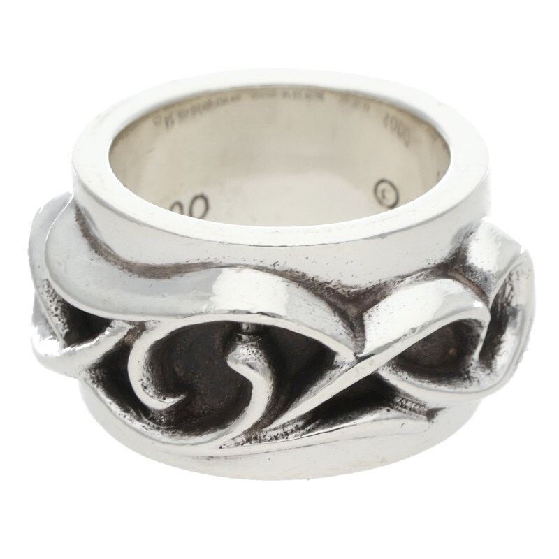 Chrome Hearts Chrome Hearts Silver Vine Band Ring Size ONE SIZE - 1 Thumbnail
