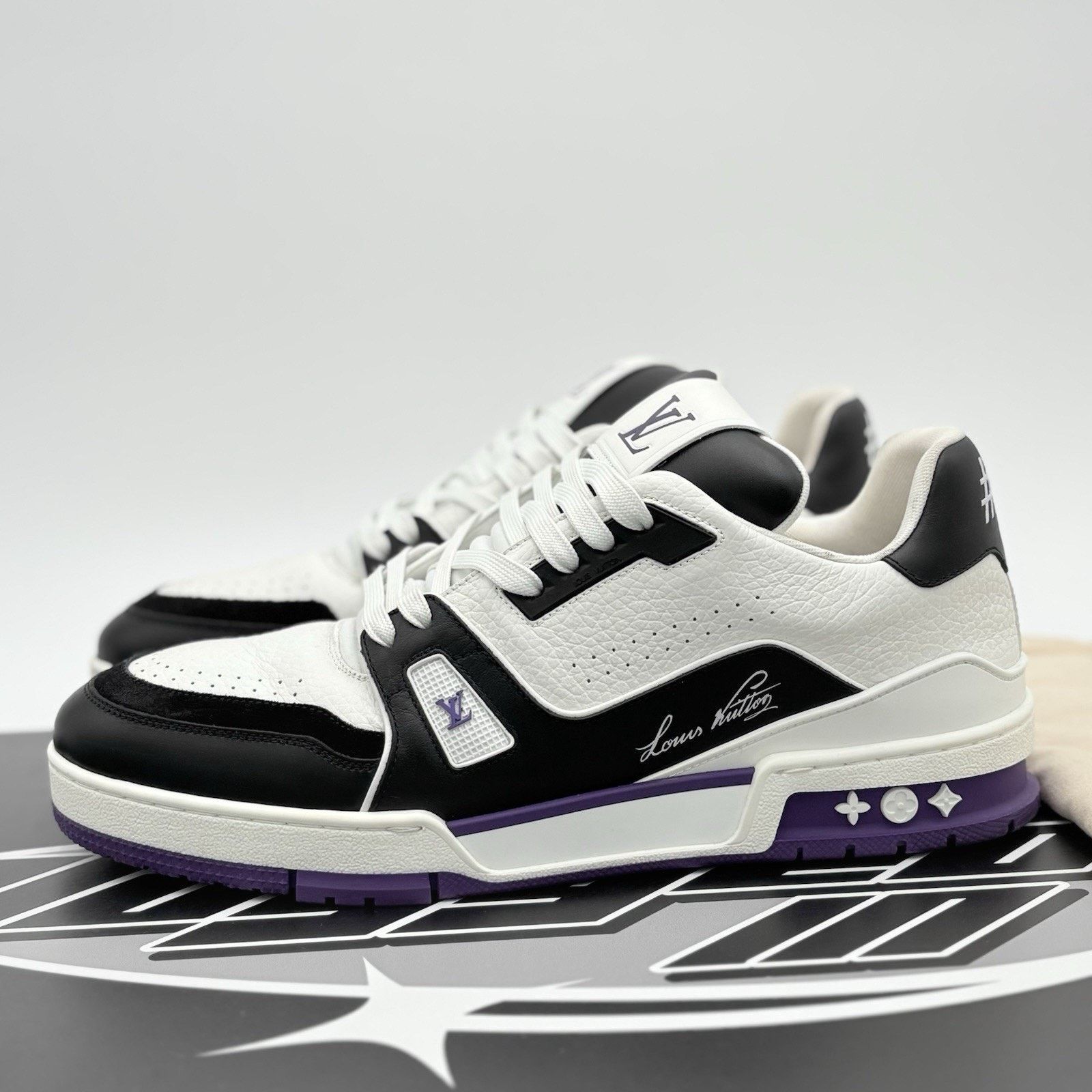 Louis Vuitton Louis Vuitton Trainer ' Purple ' | SUPER CLEAN! Size US 10.5 / EU 43-44 - 1 Thumbnail