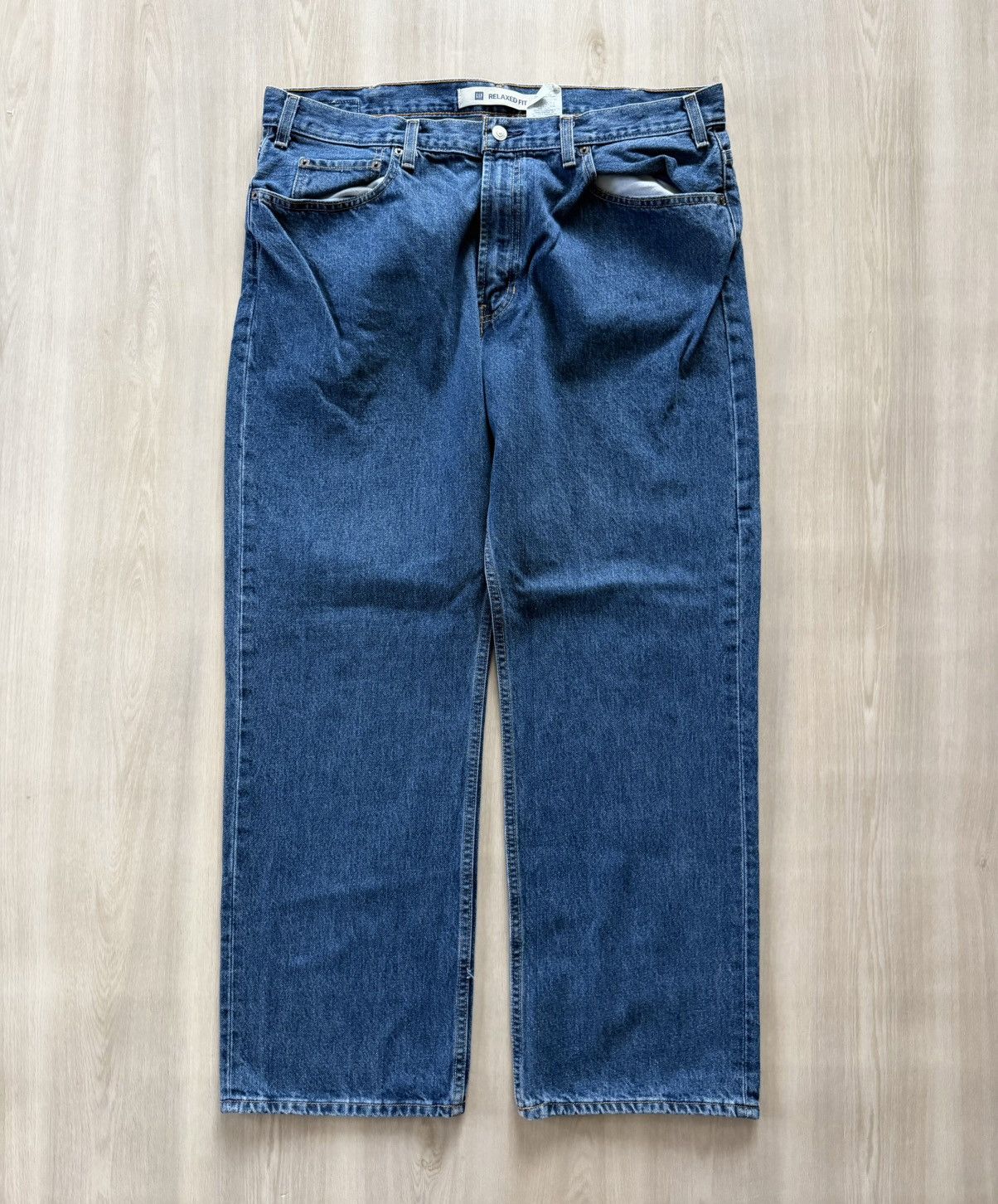 Gap Vintage Gap Relaxed Fit Jeans 100% Cotton Sz 38x30 Size US 38 / EU 54 - 3 Thumbnail