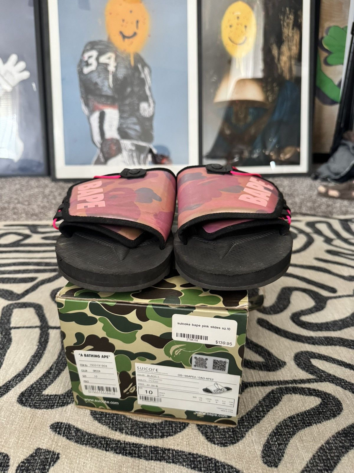 Bape × Suicoke Bape suicoke Size US 10 / EU 43 - 2 Thumbnail