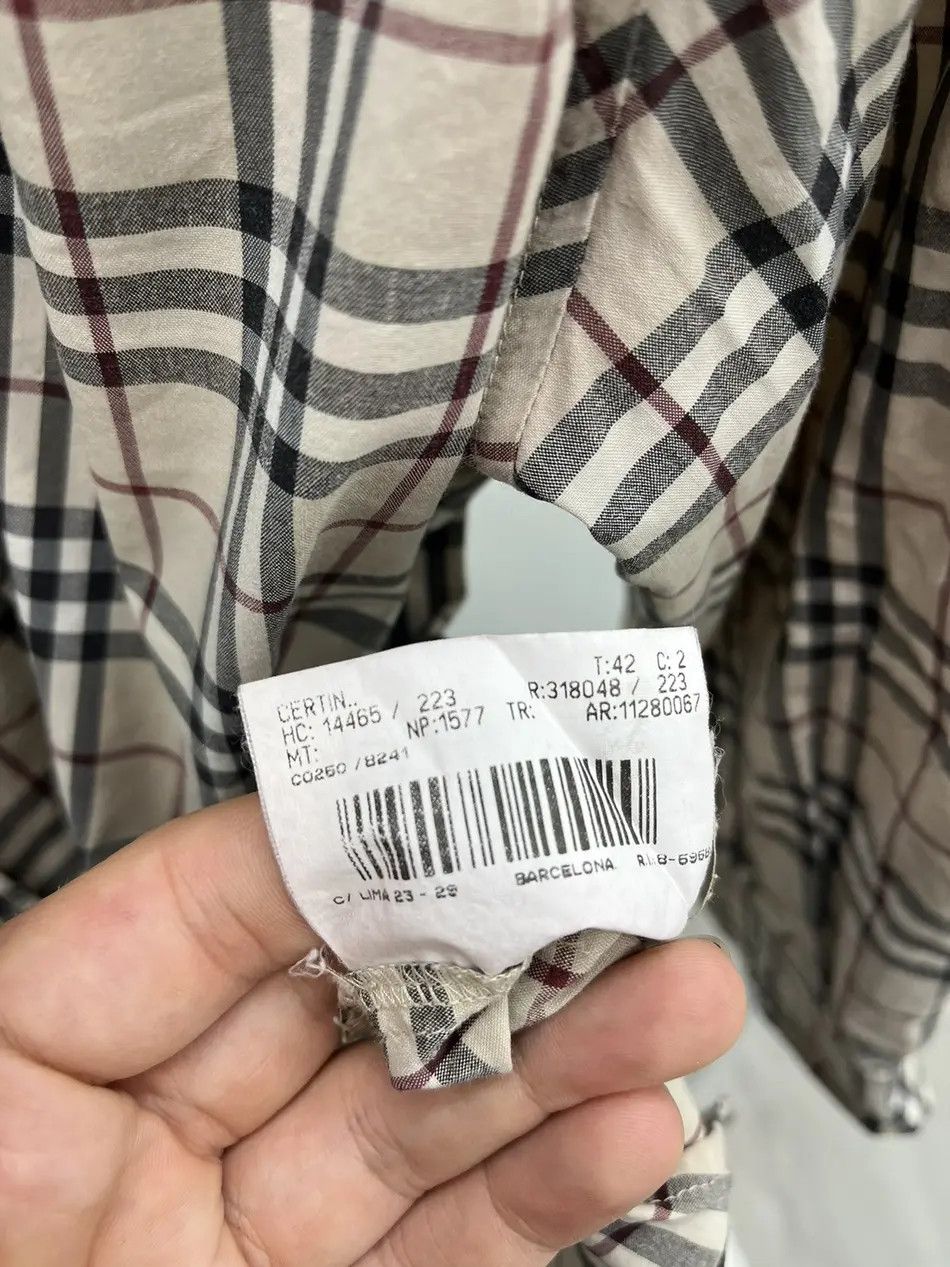 Burberry Womens Burberry Vintage Check Nova Button Up Shirt Size M / US 6-8 / IT 42-44 - 3 Thumbnail