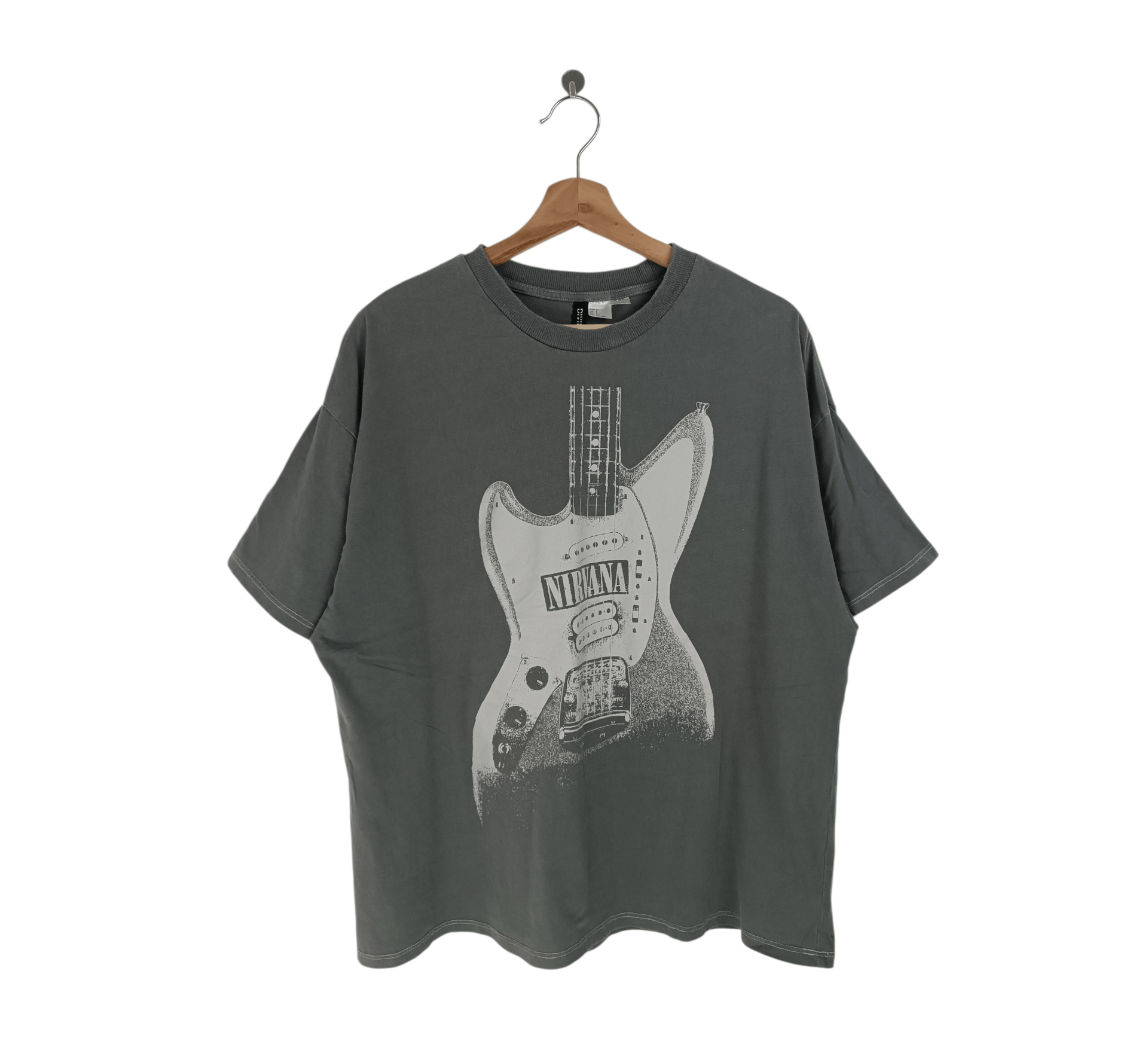 Band Tees VINTAGE NIRVANA H&M GRUNGE KURT COBAIN FOO FIGHTERS TEE Size US M / EU 48-50 / 2 - 15 Thumbnail